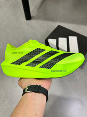adidas Adizero Evo SL 2 Neon Yellow Running Shoes