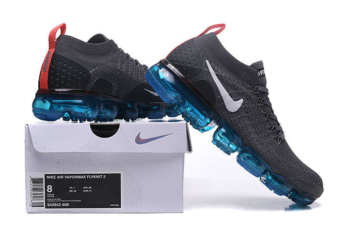 Nike Air VaporMax Flyknit 2 Dark Grey Blue 942842-600