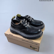 Dr. Martens Sinclair Black Platform Lace-Up Shoes