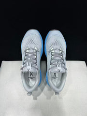 On Cloudsurfer Trail 2 Trail Running Shoes, Grey/Blue