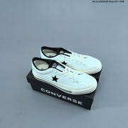 Converse One Star Low-Top Lifestyle Sneakers, Black and White
