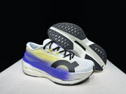 On Cloudboom Max Running Shoes, White Yellow Purple