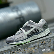 Nike Air Zoom Vomero 5 Sneakers in Gray and Volt Green