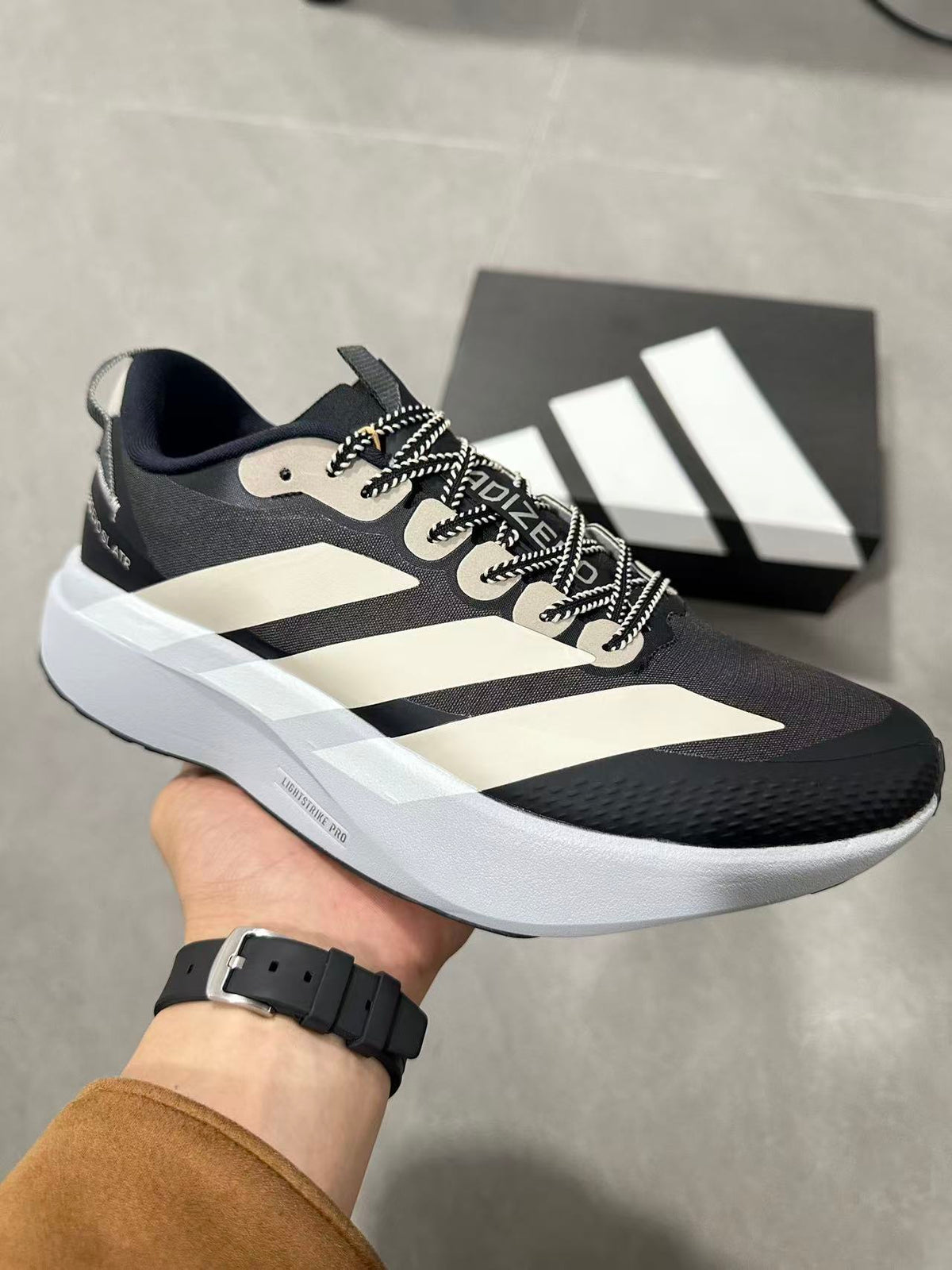 Adidas Terrex Agravic Speed Ultra Trail Running Shoes Black White