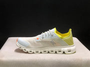 On Cloud 6 Coast Sneakers in Ivory, Yellow and Orange