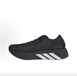 Adidas Black and White Platform Sneakers