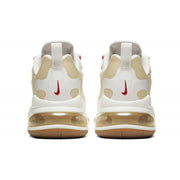 Nike Air Max 270 React CQ0208-101 Sneakers, Cream and Tan