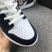 Jordan 1 Mid What The Obsidian Sneakers 554724-174