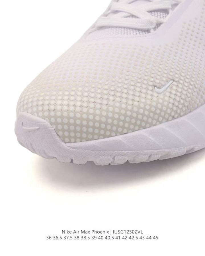 Nike Air Max Phoenix White Running Sneakers JUSG1230ZVL