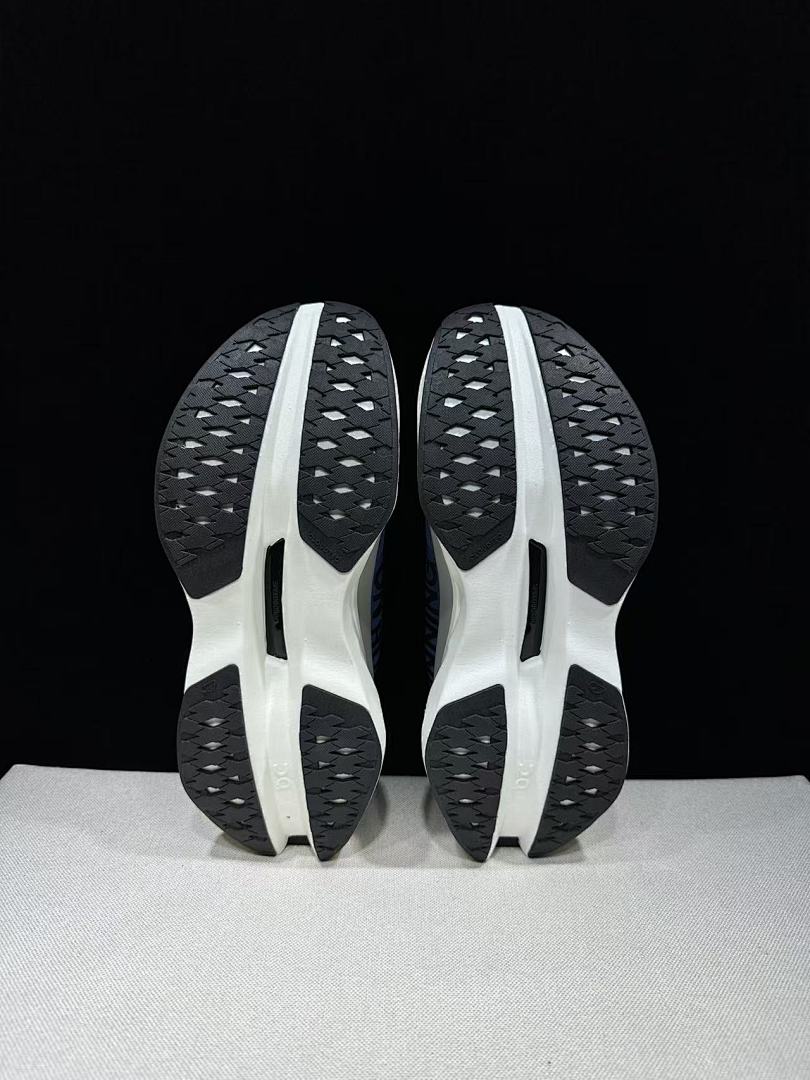On Cloudboom Max Running Shoes, Blue and White