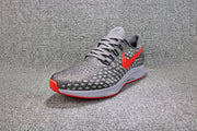 Nike Air Zoom Pegasus 35 Running Shoes, Grey/Crimson 942851-006