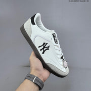 MLB Clubbie SD Low-Top Sneakers, White and Green
