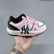 MLB Chunky Liner Low-Top Sneakers Pink White Black