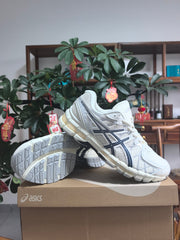 ASICS GEL-NANDI 9 Cream and Blue Sneakers