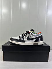Jordan Air Jordan 1 Low Black White DQ8422-001