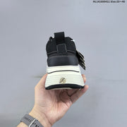 SHOOT BRAND Black and White Platform Sneakers HL141800421