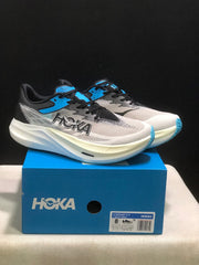 HOKA Rocket X 3 Running Shoes – White, Black and Blue