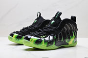 Nike Air Foamposite Huarache Black Green Basketball Sneakers