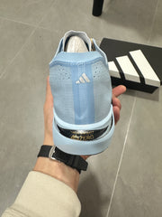 adidas Adizero Adios Pro Running Shoes, Light Blue and Black