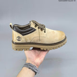 Timberland Low-Top Lace-Up Shoes in Wheat