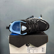 ASICS GEL-KAYANO 12.1 Black Blue Running Sneakers