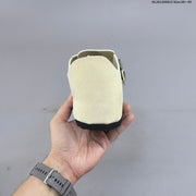 Birkenstock Boston Shearling Clog in Cream Suede