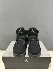 Jordan Air Jordan 5 Retro Black Red High-Top Sneakers