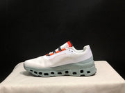 On Cloudmonster Sneakers in White and Blue