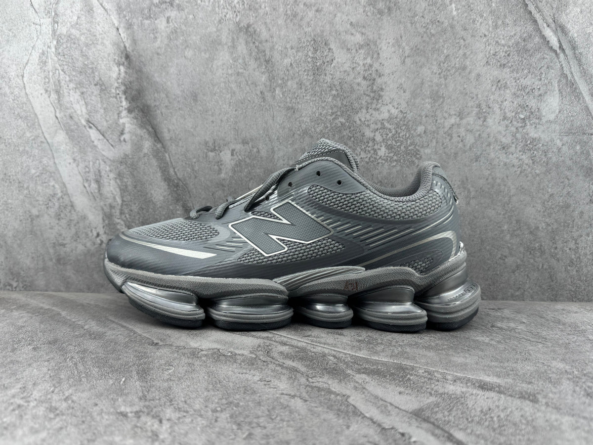 New Balance Gray Running-Style Sneakers