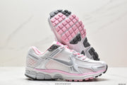 Nike Air Zoom Vomero 5 Sneakers in White, Pink and Grey