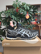 ASICS GEL-KAYANO 20 Black Silver Blue Sneakers