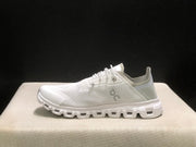 On Cloud 6 Coast Sneakers, White and Gray