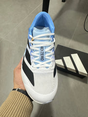 adidas Adizero JH6205 White Blue Running Shoes