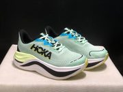 HOKA Skyward X Running Shoes in Mint Green