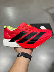 Nike Adizero Running Shoes Red Black Volt JR6358