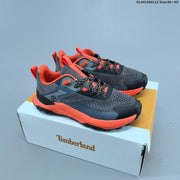 Timberland Trail Sneakers in Gray with Orange Accents