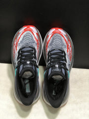 HOKA Stinson 7 Trail Running Shoes Gray Red