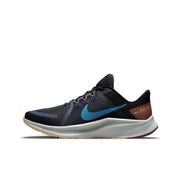 Nike Quest 4 Running Shoes Black Blue DA1105-400