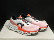On Cloudmonster 2 Running Shoes in White and Orange