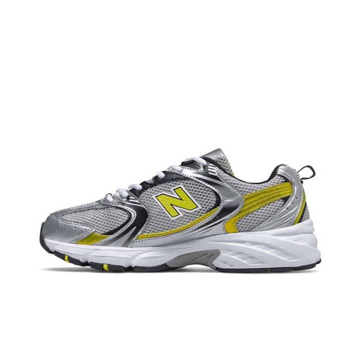 New Balance MR530SC Silver and Yellow Sneakers