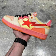 BAPE SK8 STA Low-Top Sneakers in Orange Gradient