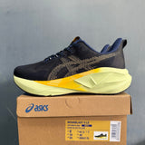 ASICS Novablast 5 LE Dark Blue Yellow Running Shoes