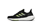 adidas UltraBoost 22 H01172 Black Green Running Shoes