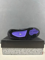 Jordan Air Jordan 4 Retro Black Blue Sneakers CT8527-018