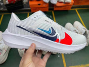 Nike Pegasus 40 PRM Running Shoes White Red Blue FB7179-100