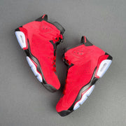 Air Jordan 6 Retro Toro Red and Black Sneakers CT8529-600