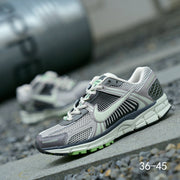 Nike Air Zoom Vomero 5 Sneakers in Gray and Volt Green
