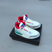 Jordan Air Jordan 3 Retro Chalk Track Red Sneakers