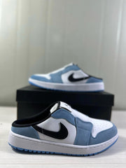 Jordan Air Jordan 1 Mule Low Blue White Black FJ1214-400