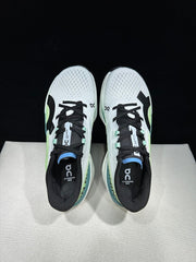 On Cloudboom Max Running Shoes, White and Green